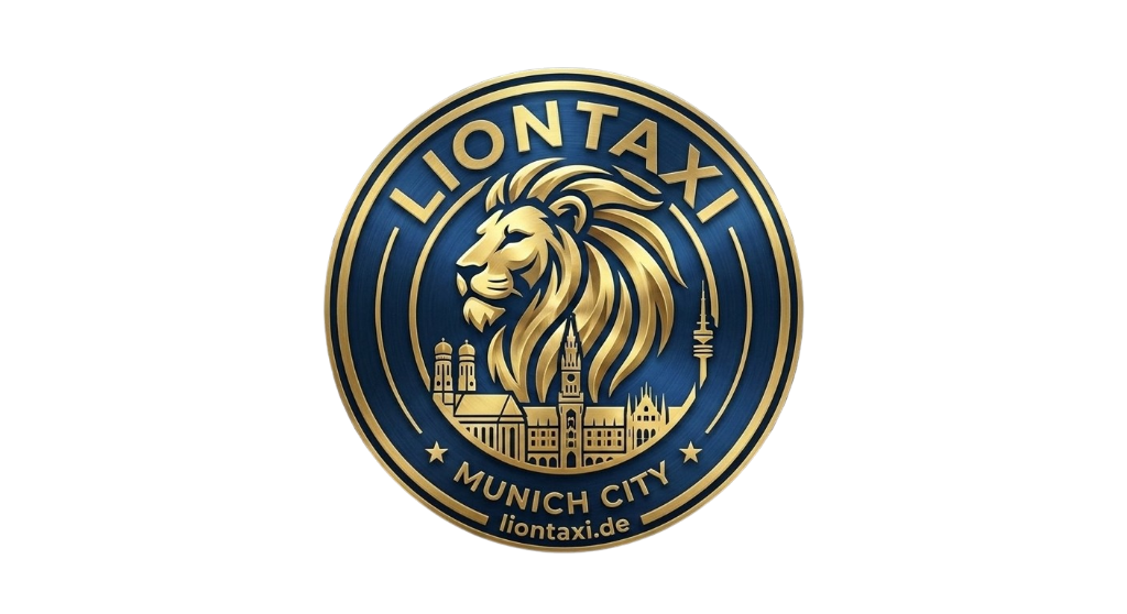 LionTaxi Munich City Logo